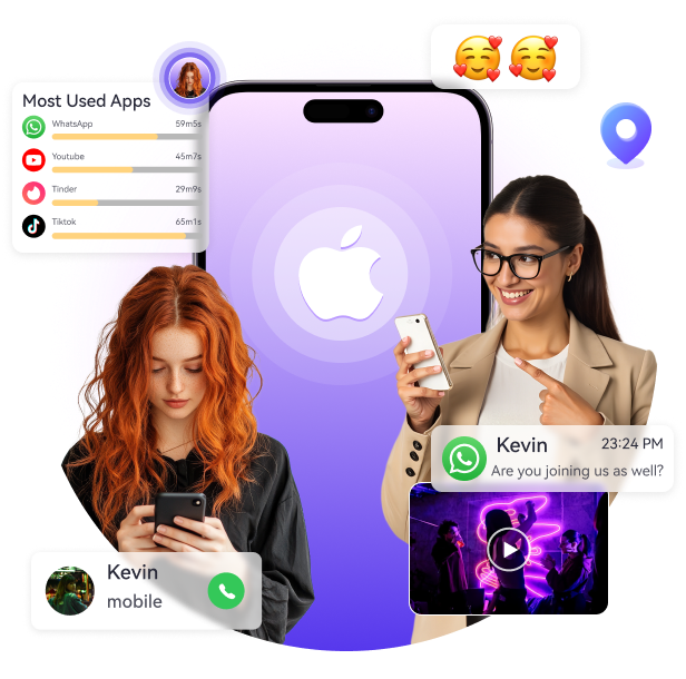 Spy apps for iOS and Android